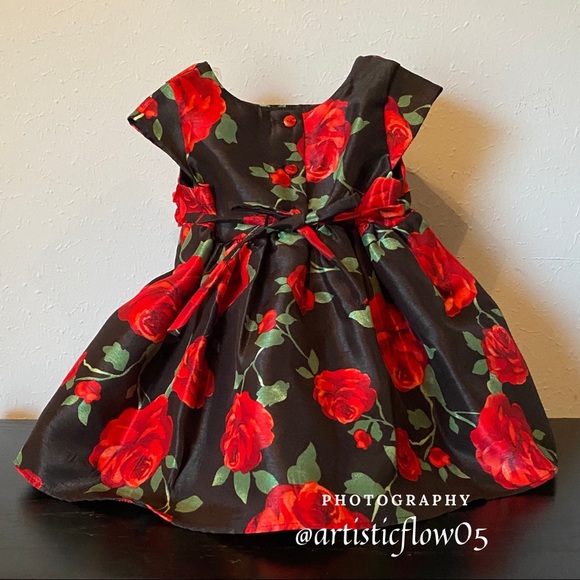 Be My Valentine Sweet Heart Rose Dress 2 piece - Picture 4 of 10